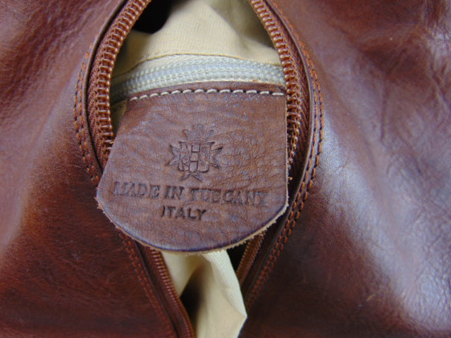 Handtas /  Schoudertas: Made in Tuscany, Italy