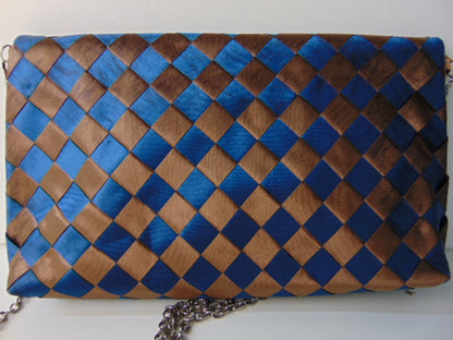 Nieuwe Handtas / Clutch: Geweven Patroon