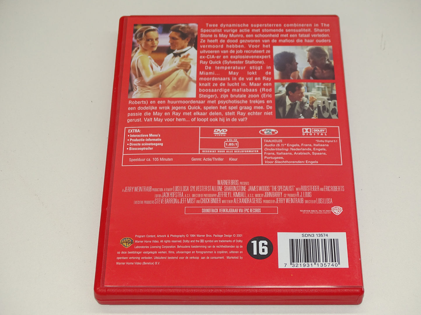 DVD, The Specialist, 1994