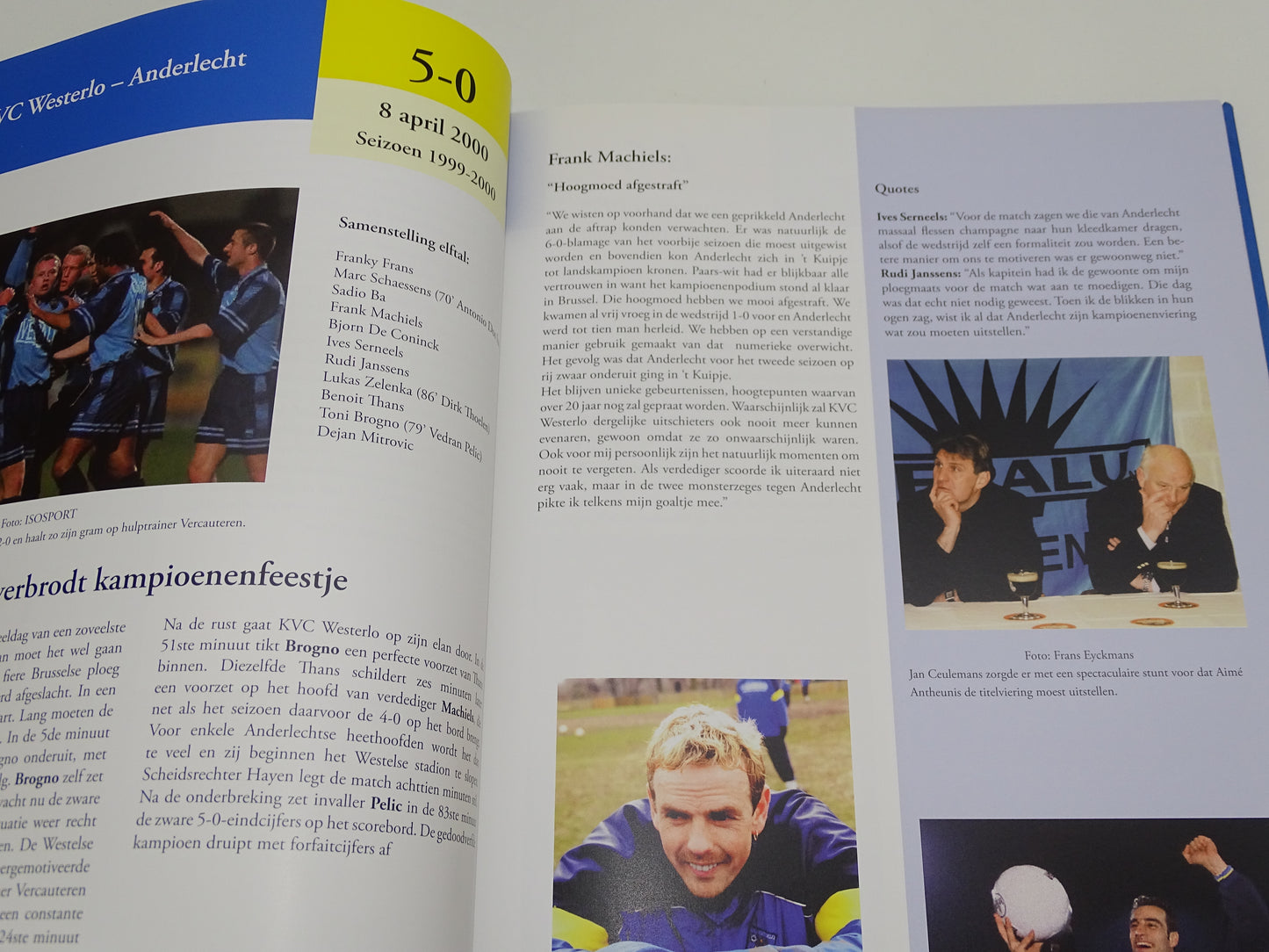 Boek: 10 jaar KVC Westerlo, 2007