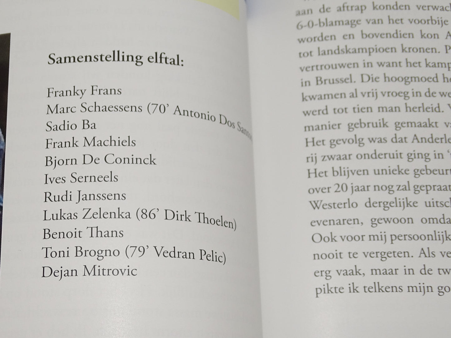 Boek: 10 jaar KVC Westerlo, 2007