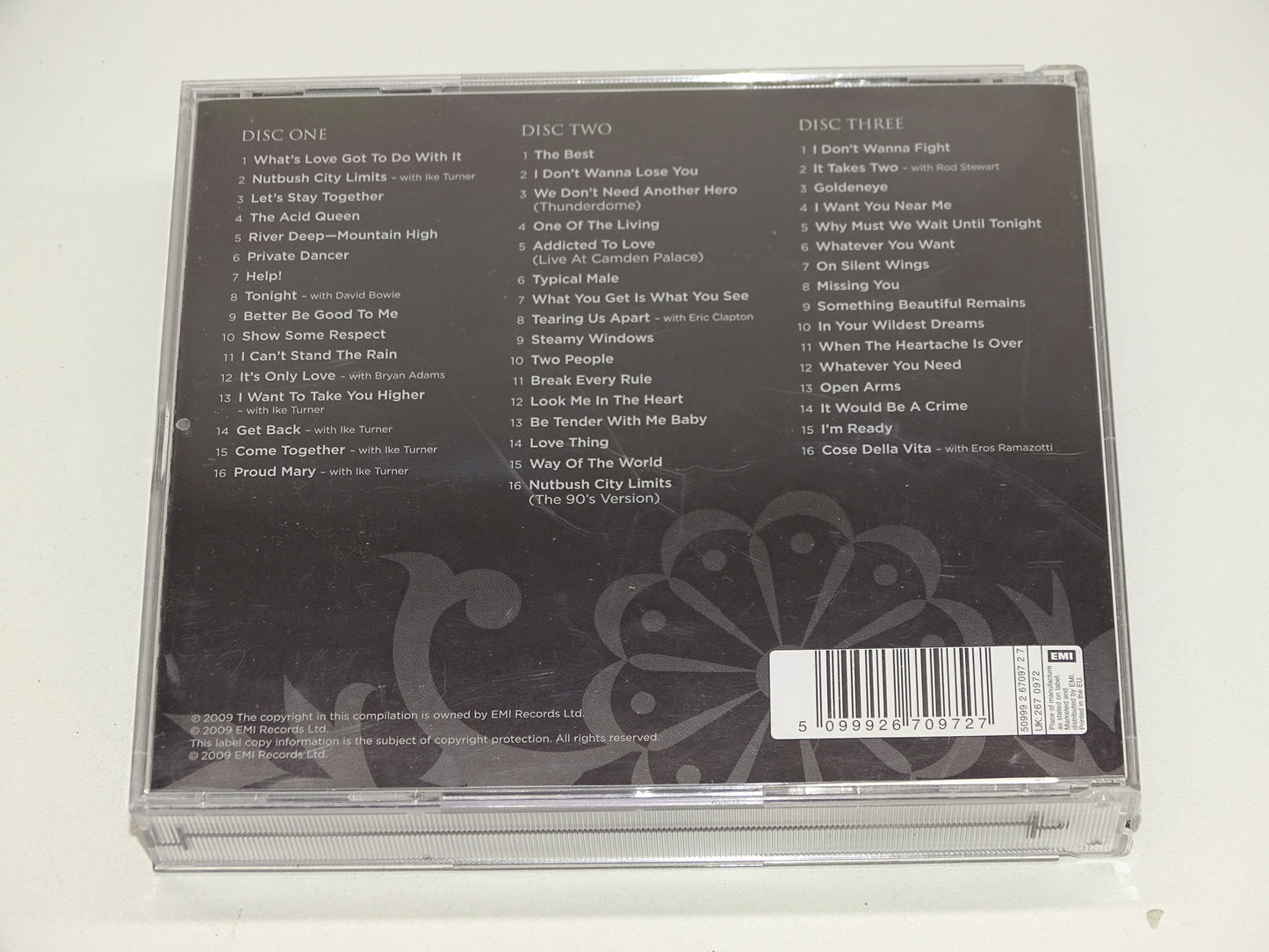 3 x CD, Tina Turner: The Platinum Collection, 2009