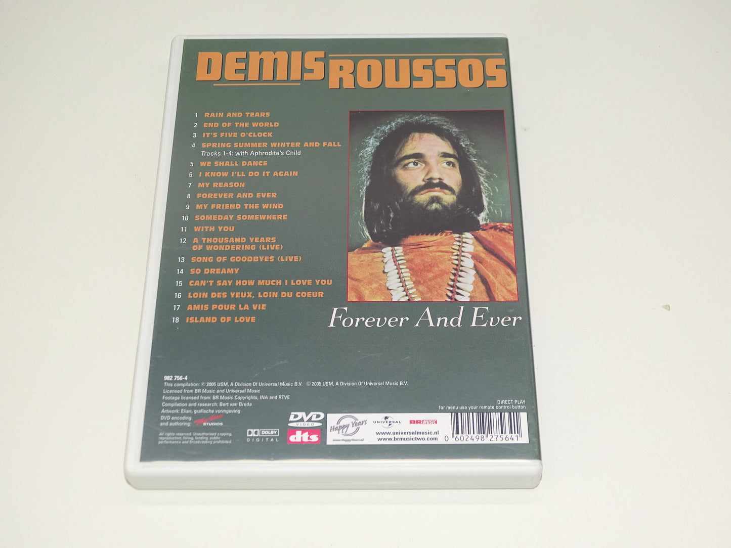 DVD, Demis Roussos: Forever And Ever, 2005