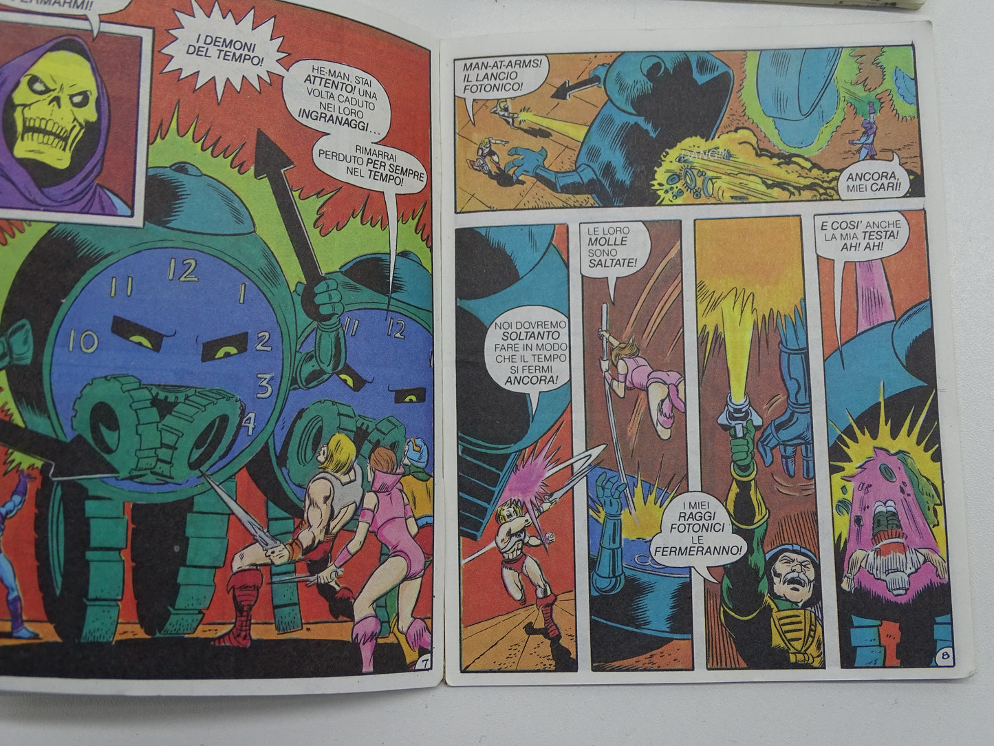 6 Strips: He-Man, Masters Of The Universe, 1983 - 1987