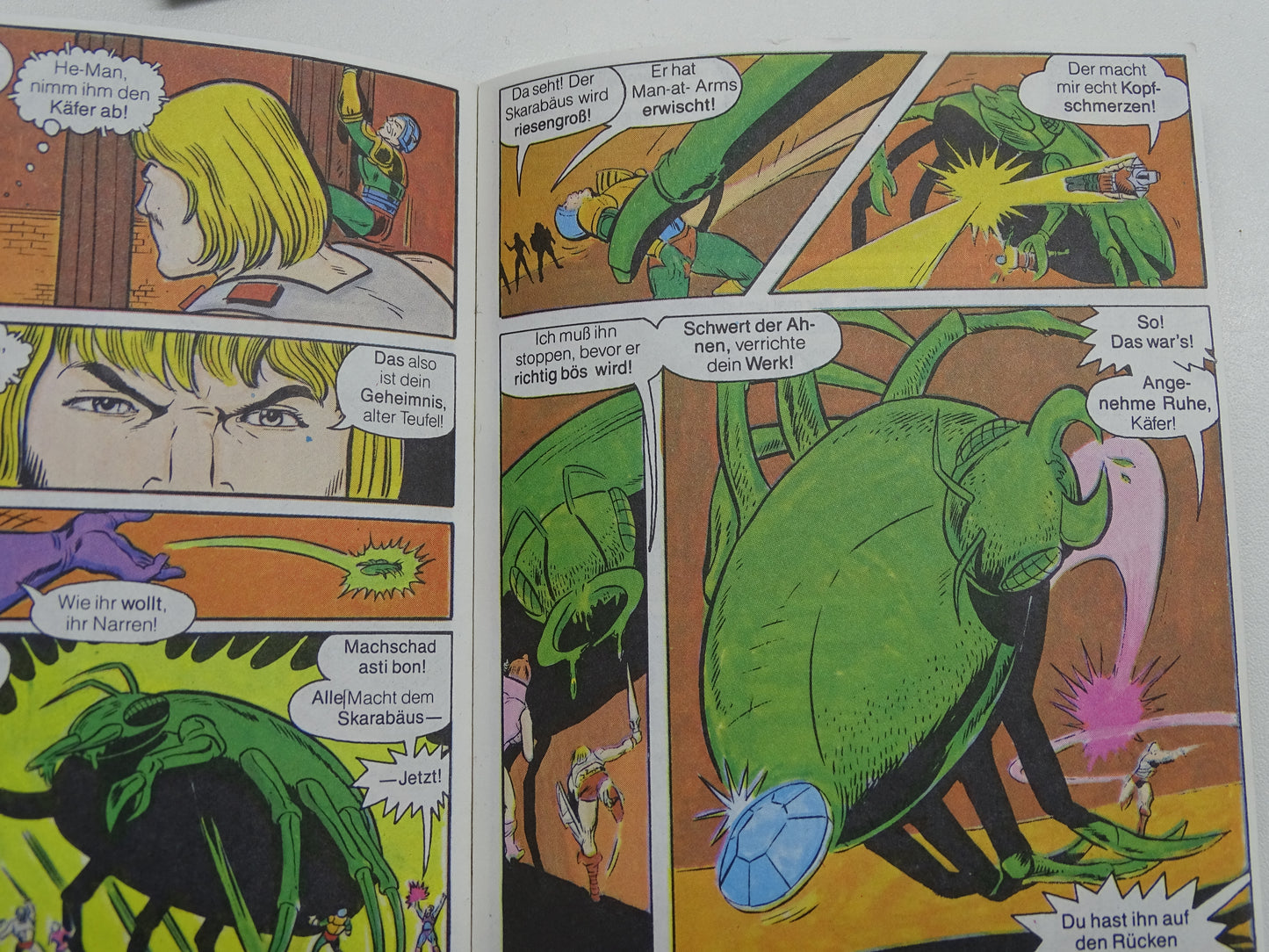 6 Strips: He-Man, Masters Of The Universe, 1983 - 1987