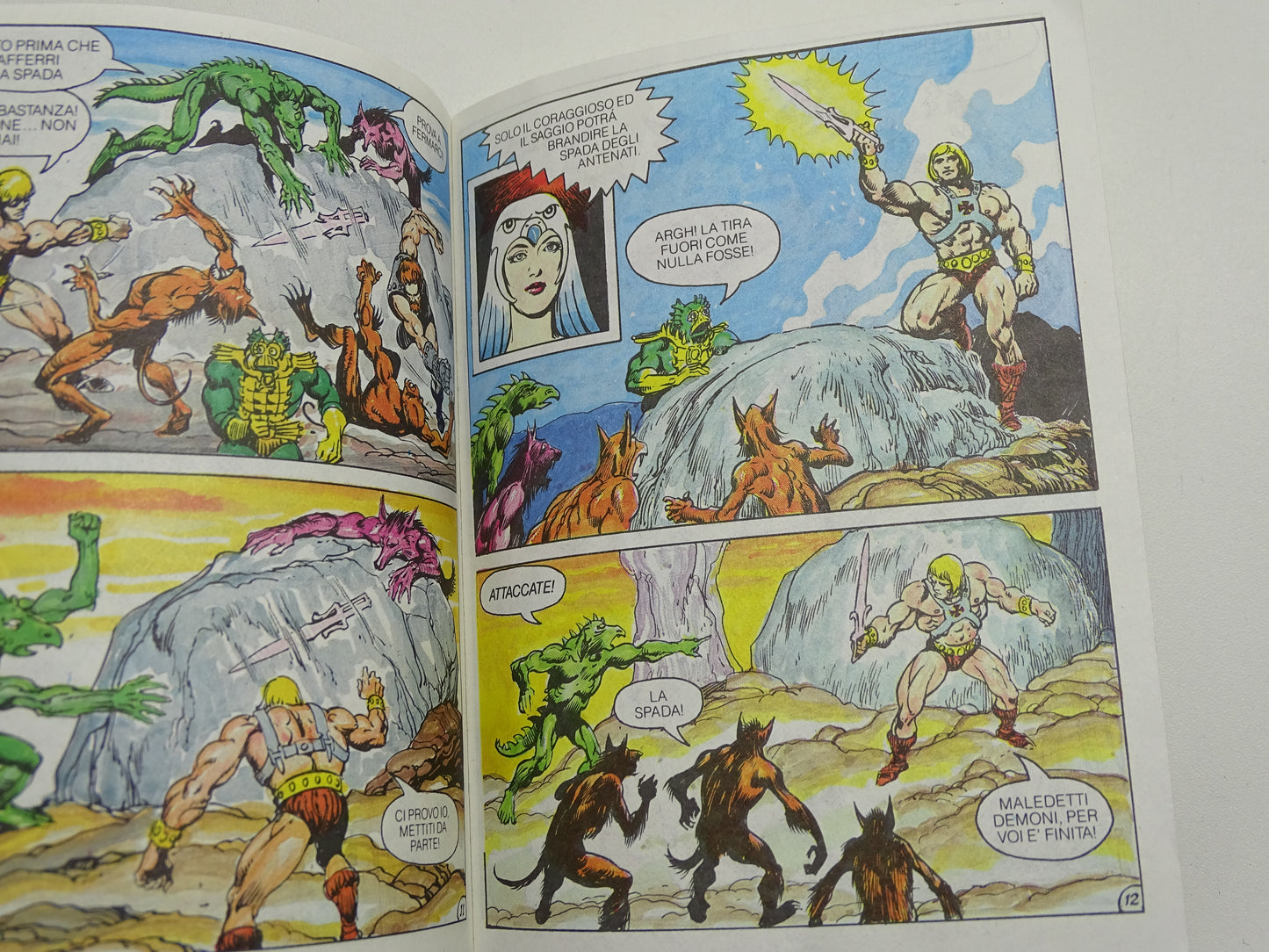 6 Strips: He-Man, Masters Of The Universe, 1983 - 1987