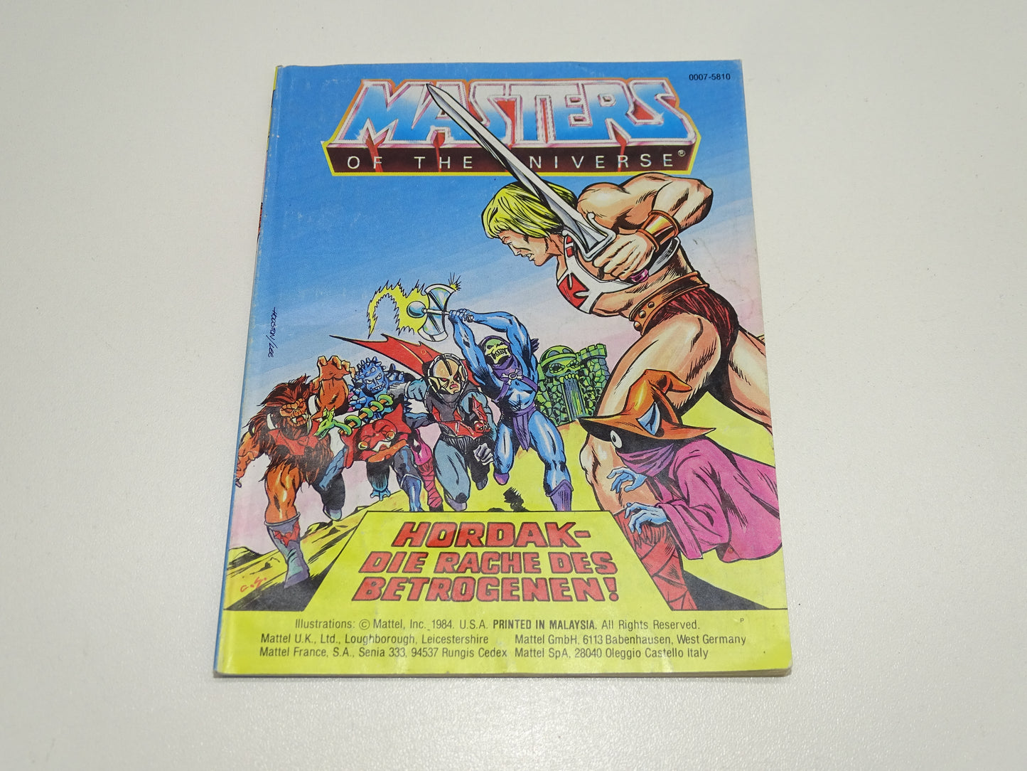 6 Strips: He-Man, Masters Of The Universe, 1983 - 1987