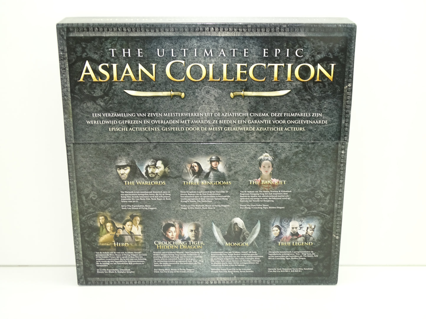 DVD Box: The Ultimate Epic Asian Collection, Special Edition Boxset, 7 Films, 2010