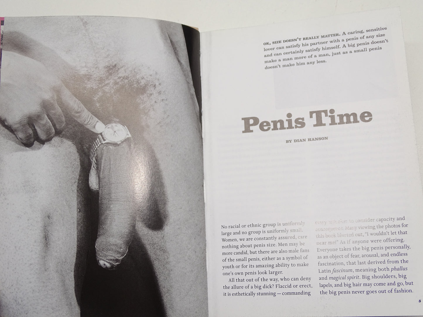 Boek: The Little Book Of Big Penis, Diane Hanson, 2002