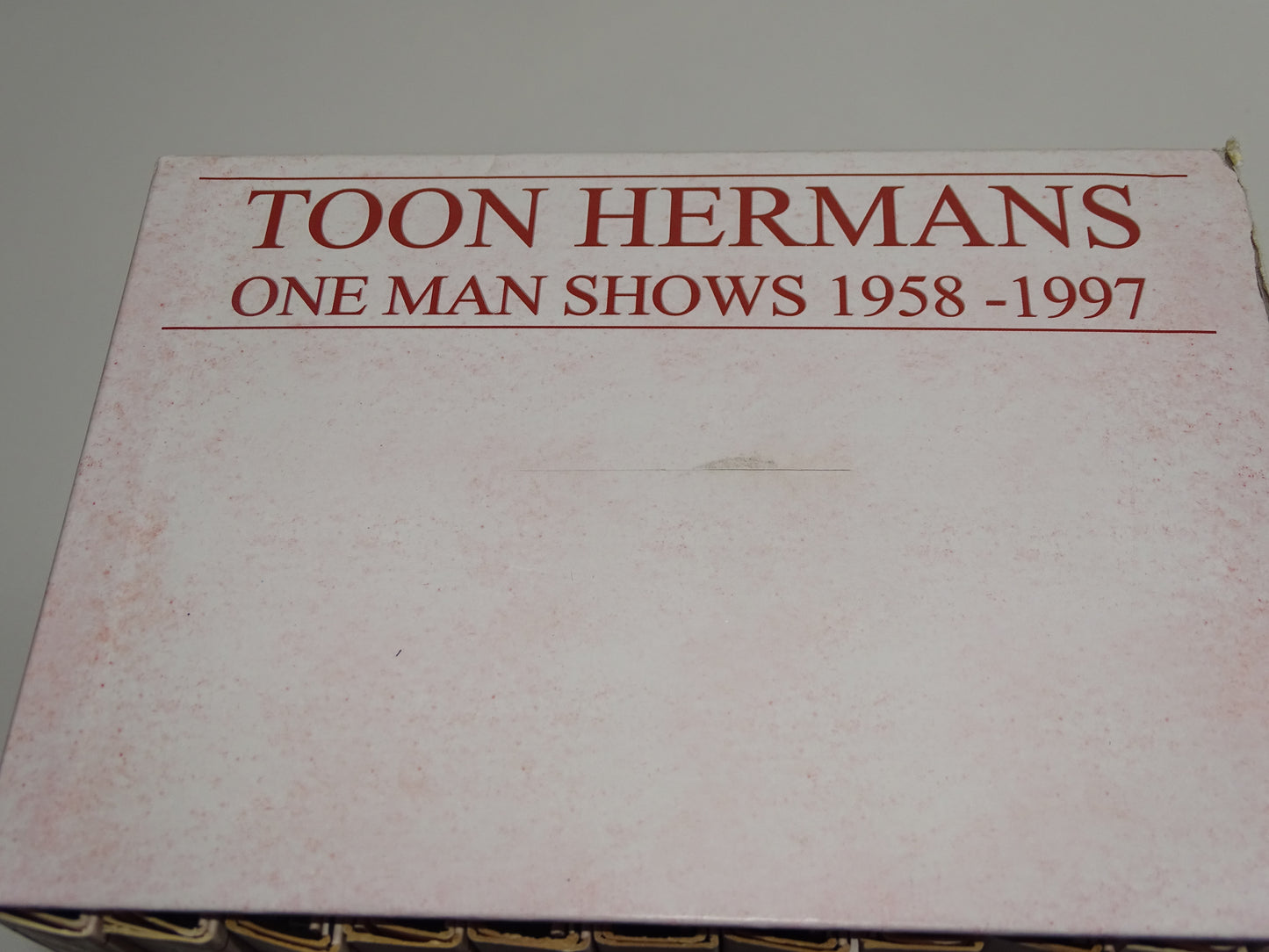 DVD Box, Toon Hermans: One Man Shows 1958-1997, 2005