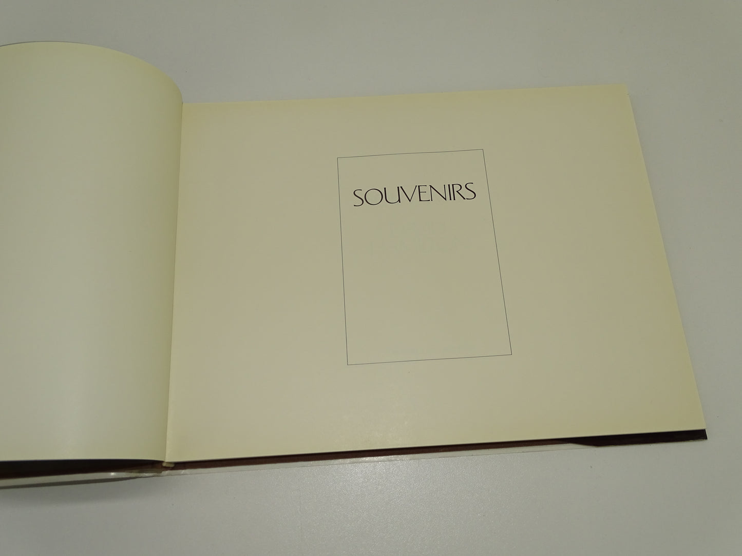 Boek: David Hamilton, Souvenirs, 1974