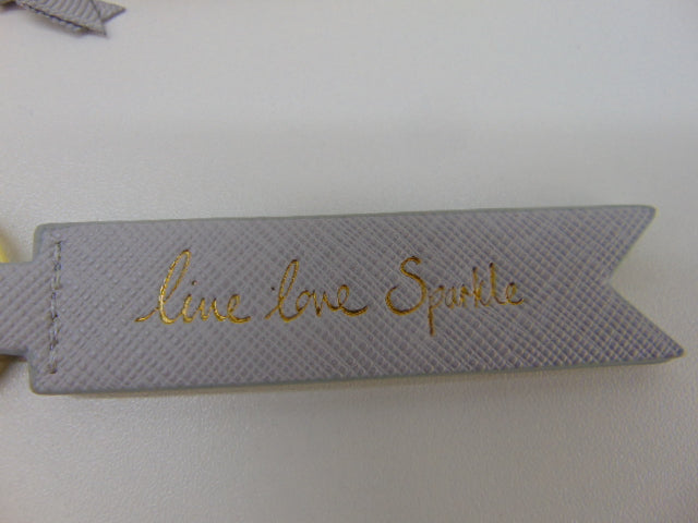 Nieuwe Sleutelhanger: Live Love Sparkle, Katie Loxton