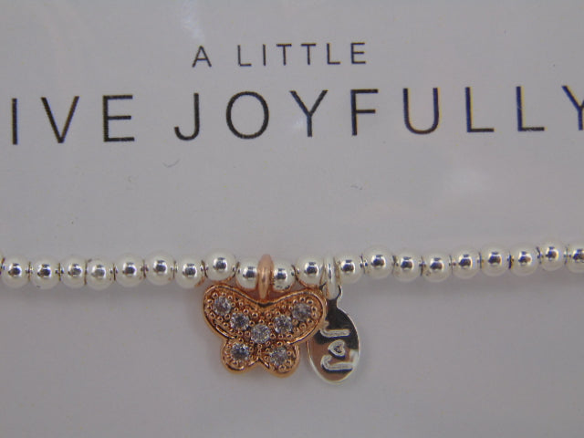 Nieuwe Armband: A Little Live Joyfully,  Joma Jewellery, London