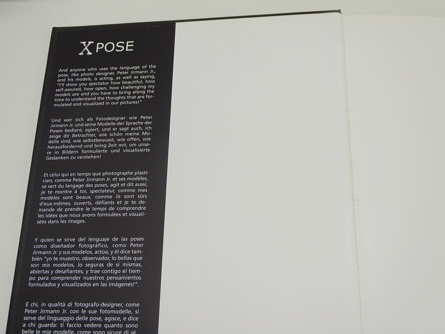 Boek: Xpose, Photographs By Peter Jirmann Jr, 2005