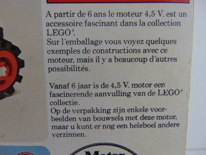 Retro Lego: Universal Motor, 107-1, 1976