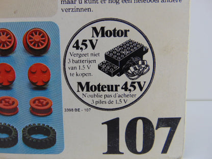 Retro Lego: Universal Motor, 107-1, 1976