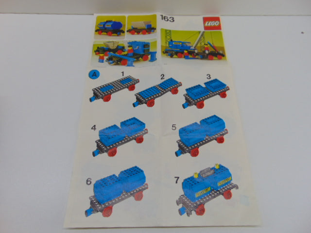 Retro Lego: 2 in 1 Cargo Wagon, 163, 1977