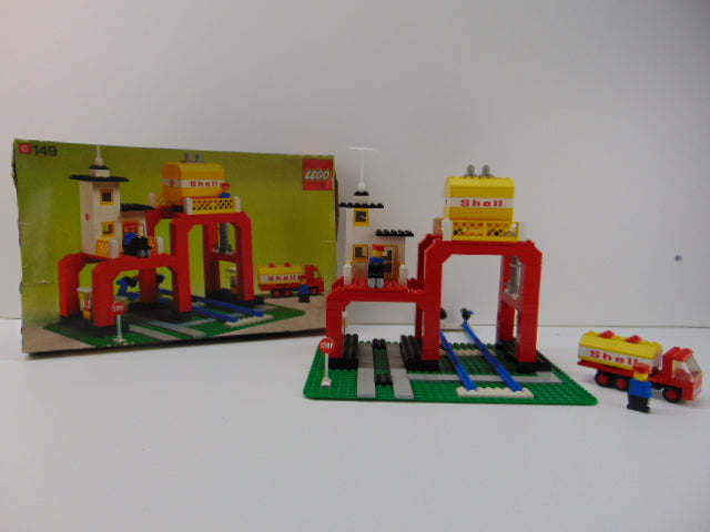 Retro Lego: Shell, Brandstofraffinaderij, 149, 1976