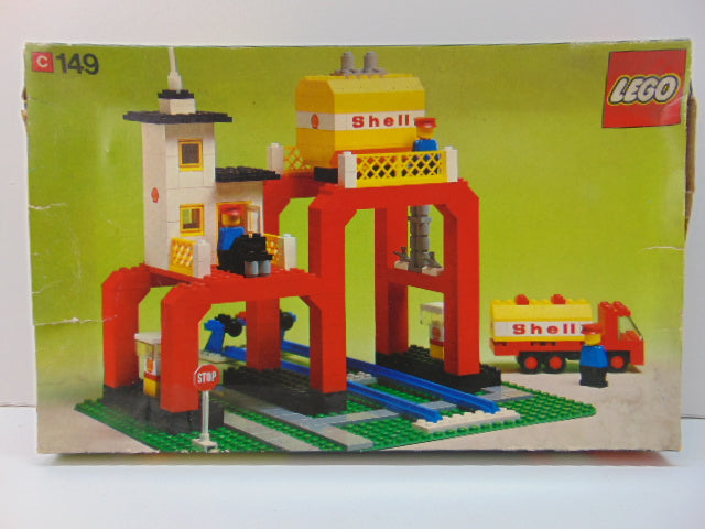 Retro Lego: Shell, Brandstofraffinaderij, 149, 1976