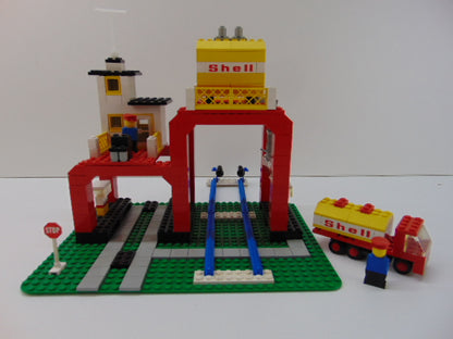 Retro Lego: Shell, Brandstofraffinaderij, 149, 1976