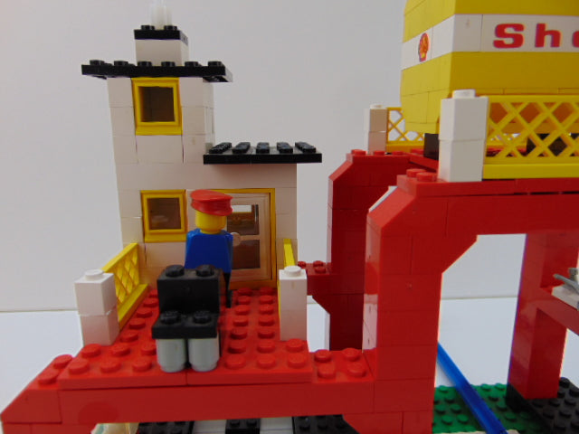 Retro Lego: Shell, Brandstofraffinaderij, 149, 1976