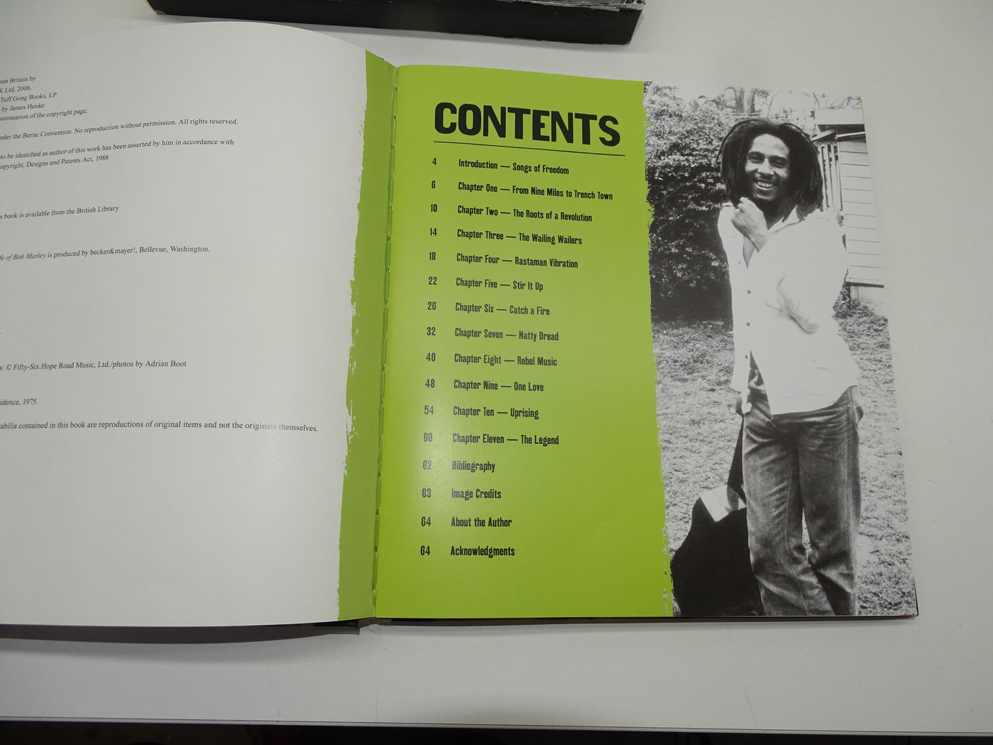 Boek + CD: Marley Legend,An Illustrated Life of Bob Marley, 2006