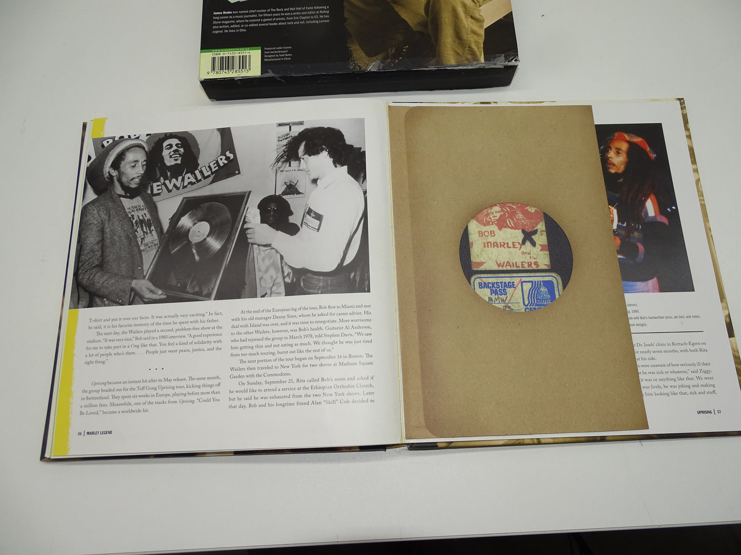 Boek + CD: Marley Legend,An Illustrated Life of Bob Marley, 2006