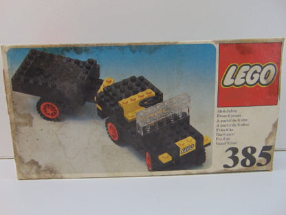 Retro Lego: Jeep met Aanhangwagen, 385, 1976