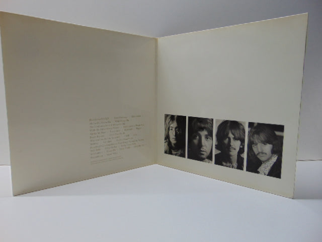 Dubbel LP, The Beatles: The Beatles (White album) + 4 Foto's, 1973