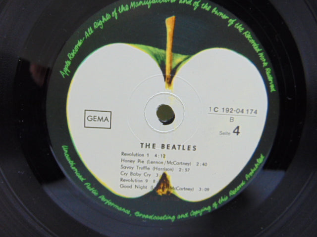 Dubbel LP, The Beatles: The Beatles (White album) + 4 Foto's, 1973