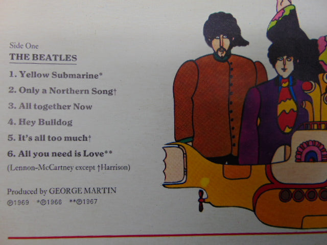 LP, The Beatles: Yellow Submarine, 1969 € 8,5 - 70