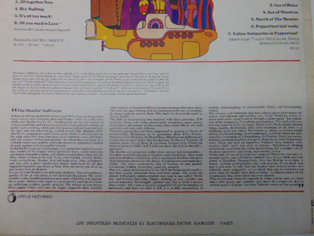 LP, The Beatles: Yellow Submarine, 1969 € 8,5 - 70
