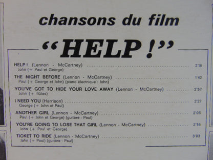 LP, Les Beatles: Chansons Du Film, Help, 1972