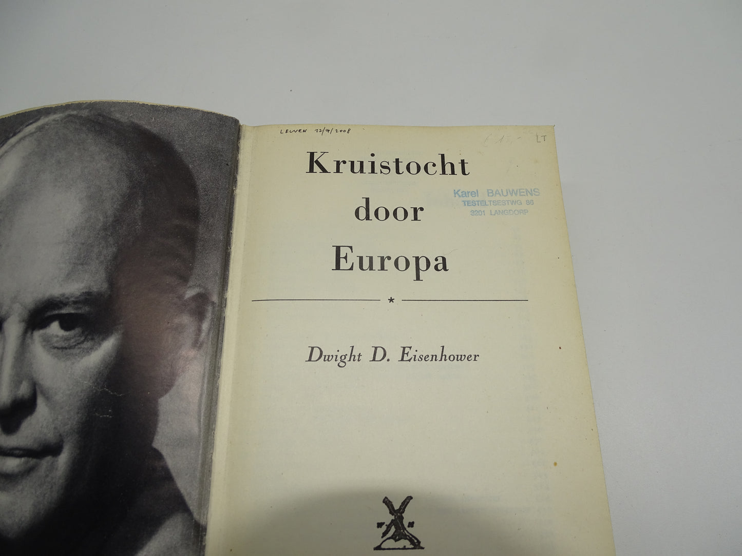 Boek: Kruistocht Door Europa, Dwight D. Eisenhower, 1952