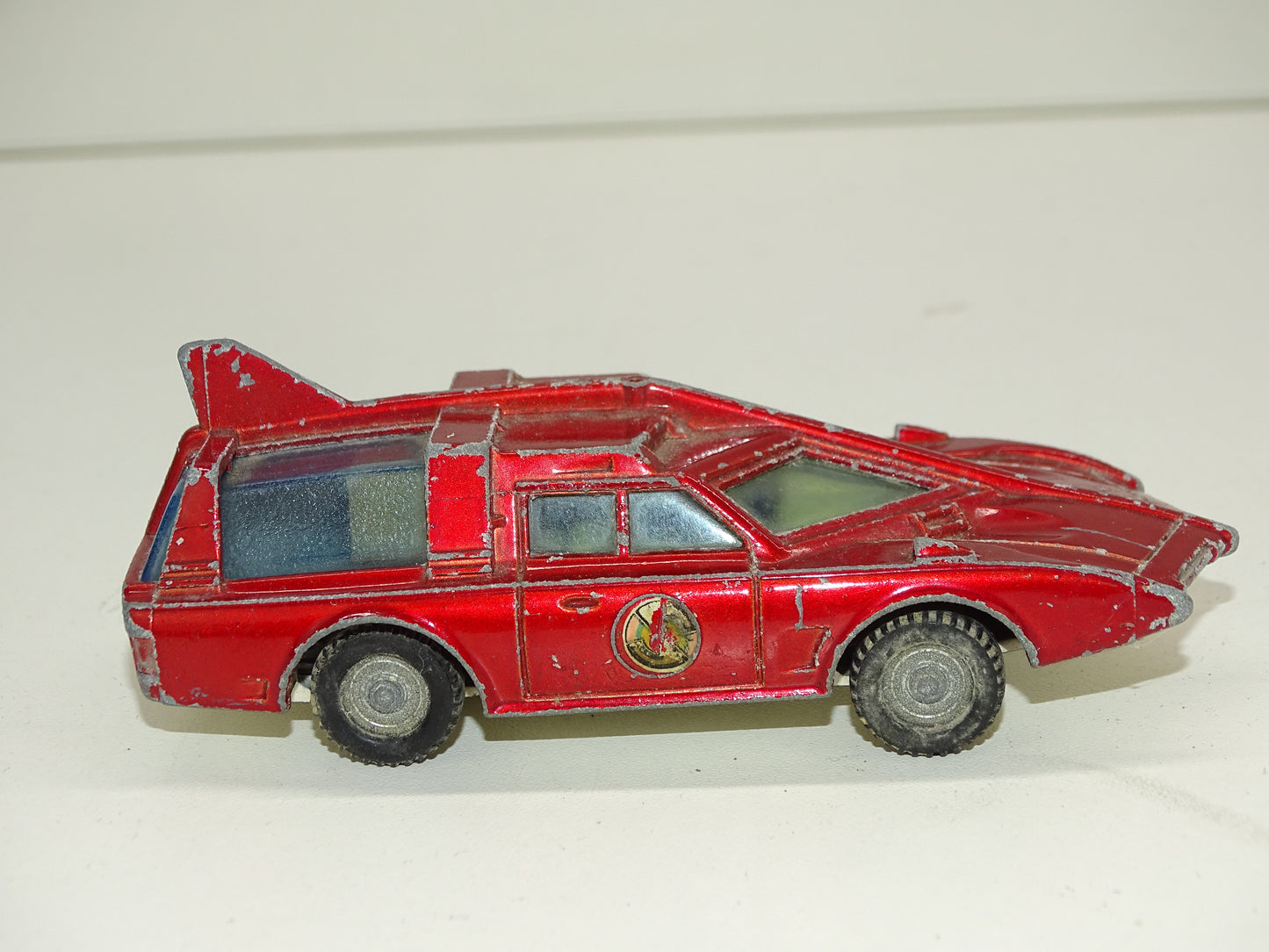 Vintage Speelgoedauto: Dinky Toys: Spectrum Patrol Car, Captain Scarlet, 1968