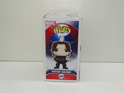 Bobble-Head Pop: Winter Soldier, Civil War 129, Captain America, Funko