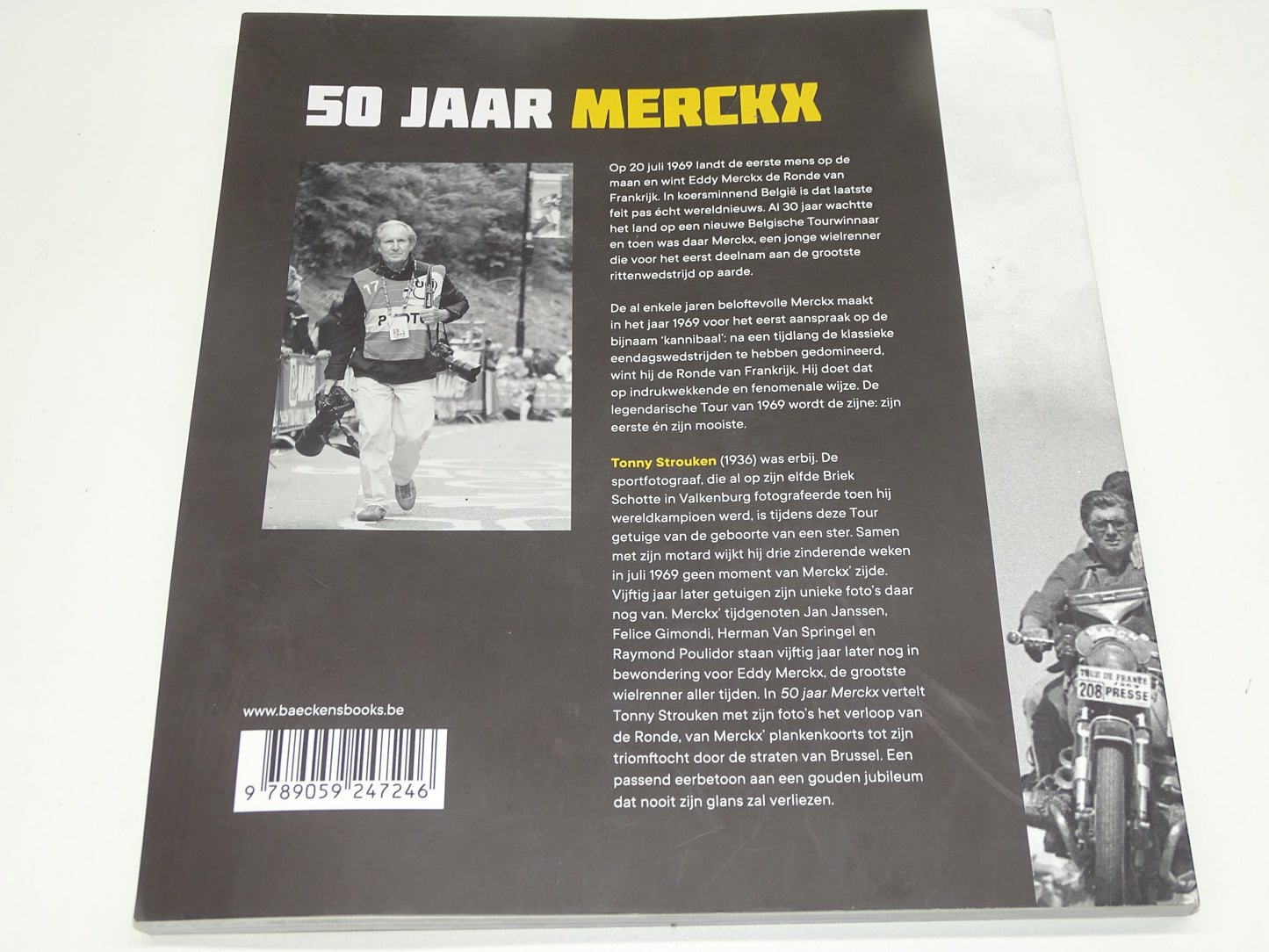 Boek: 50 Jaar Eddy Merckx, Jubileum Van Een Tourlegende, 2019