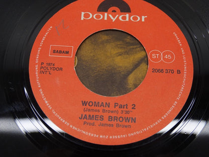 Single, James Brown: Woman, Part 1 & Part 2, 1974