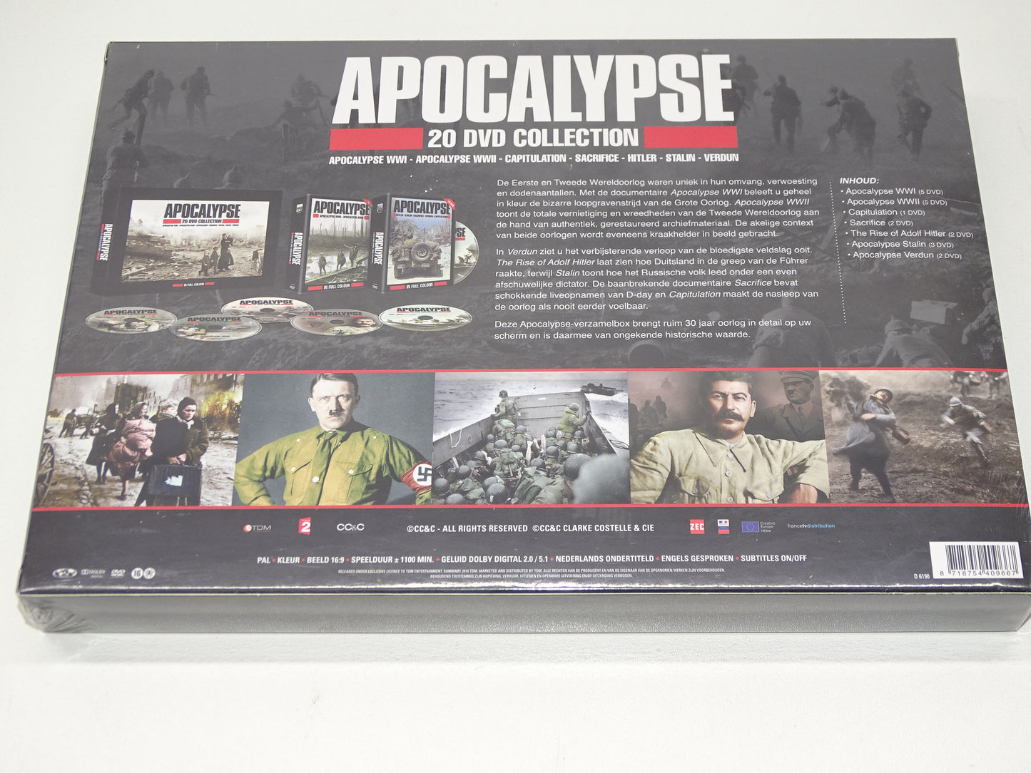 Nieuwe Dvd-box: Apocalypse, 20 DVD Collection