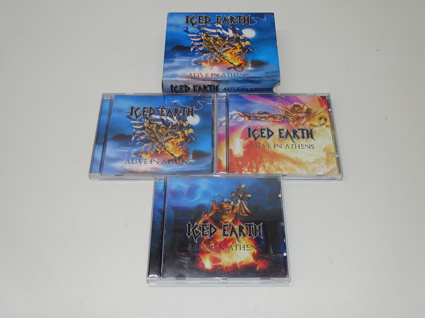 3 x CD, Iced Earth: Alive in Athens, 1999