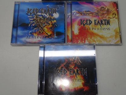 3 x CD, Iced Earth: Alive in Athens, 1999