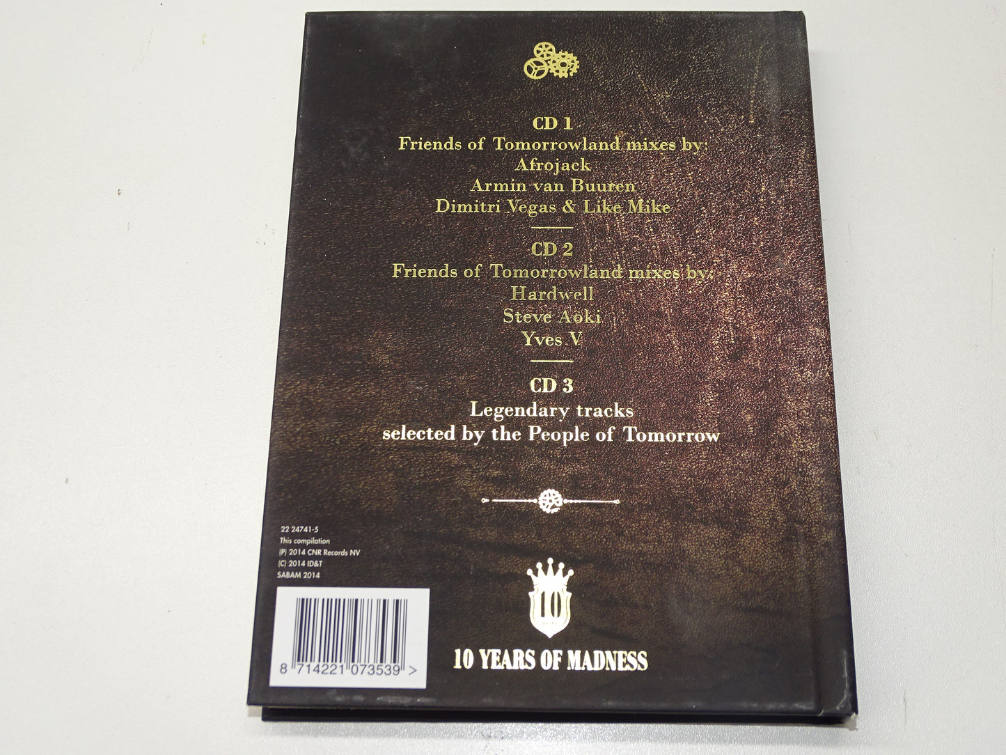 3 x CD, Tomorrowland: Music Will Unite Us Forever, 2014,