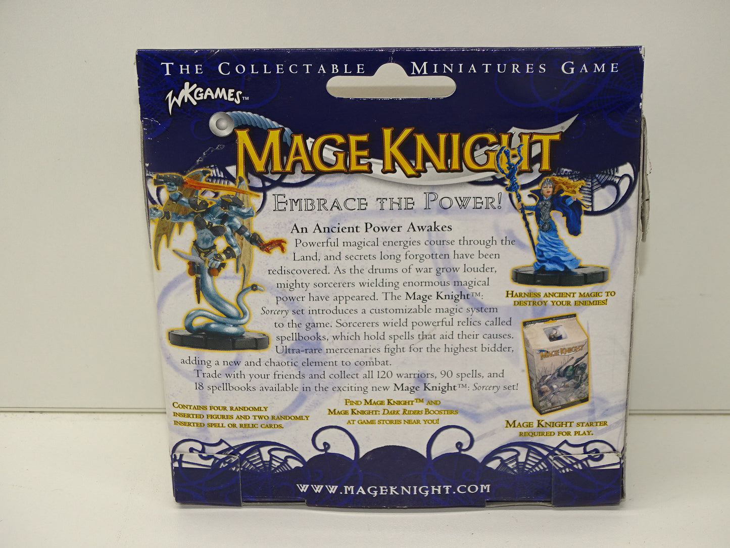Mage Knight: Booster Pack, Sorcery met 4 Figuren, 2004