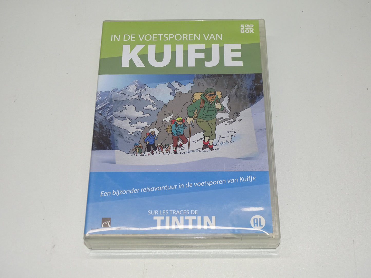 5 x DVD, Kuifje: In de Voetsporen van Kuifje, 2011