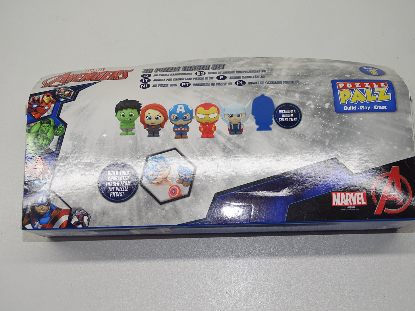 Marvel: Avengers 3D Puzzle Eraser Set