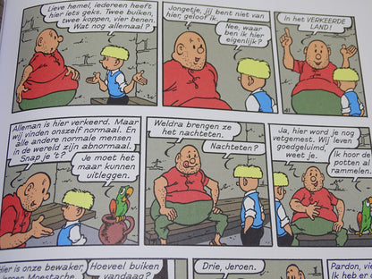 Strip, Jommeke: Het Verkeerde Land, Luxe Hardcover + Prent, 2012