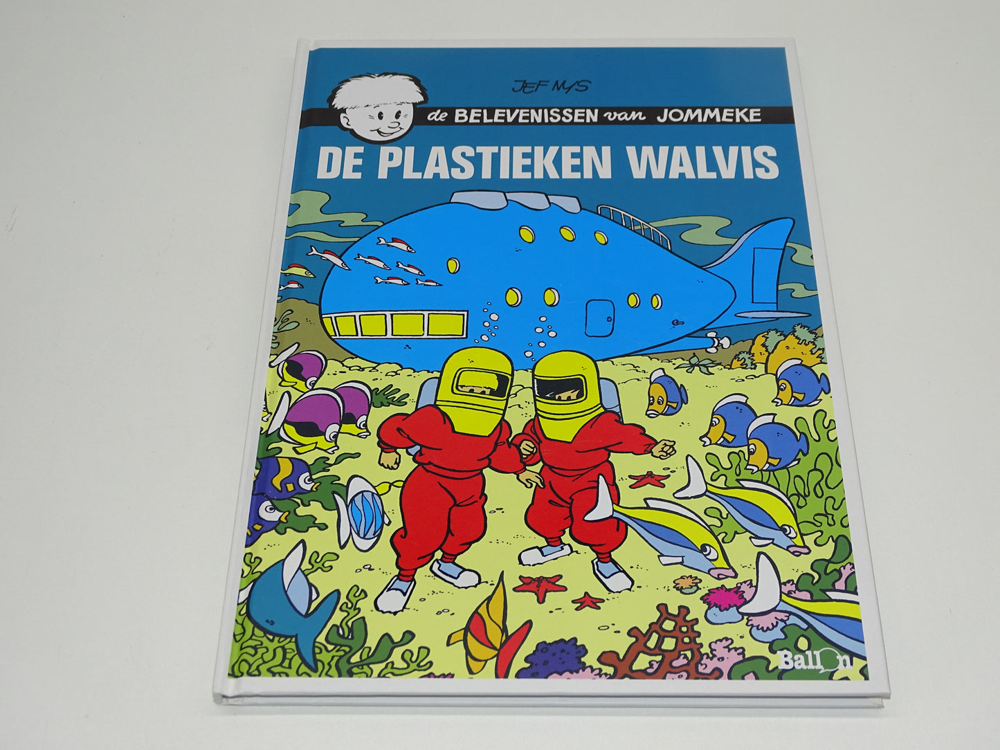 Strip, Jommeke: De Plastieken Walvis, Luxe Hardcover + Prent, 2013