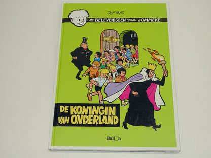 Strip, Jommeke: De Koningin Van Onderland, Luxe Hardcover + Prent, 2011