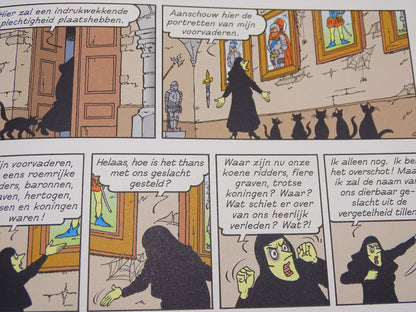 Strip, Jommeke: De Koningin Van Onderland, Luxe Hardcover + Prent, 2011