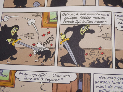 Strip, Jommeke: De Koningin Van Onderland, Luxe Hardcover + Prent, 2011